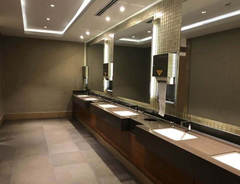 Smart Mirrors with Display Features